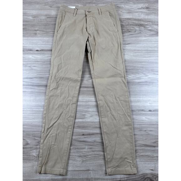 Zara Men’s Skinny Fit Chino Pants Beige Size 29‎ - Picture 1 of 5